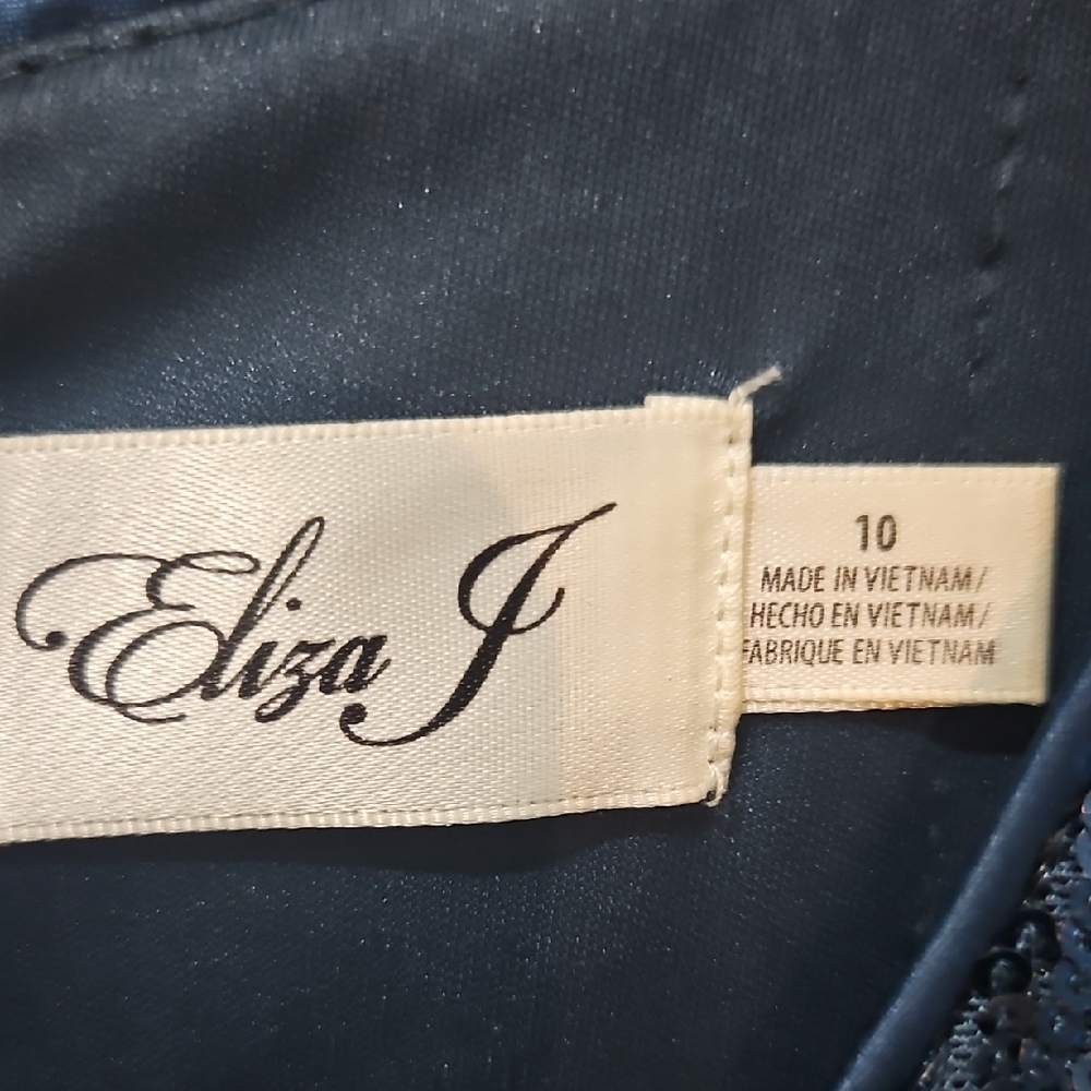 Eliza J Midnight Blue Gown